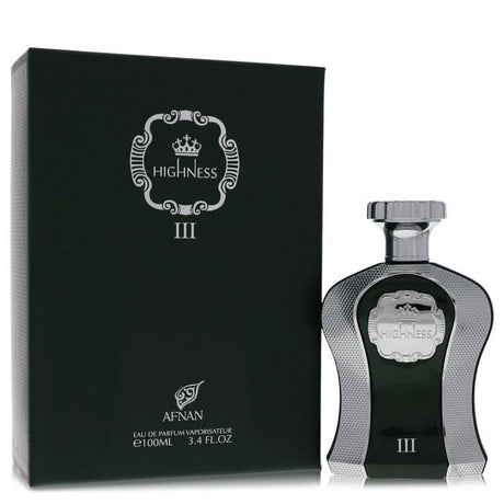 His Highness Green by Afnan Eau De Parfum Spray (Unisex) 3.4 oz for Men - The Melanated's Fundamentals