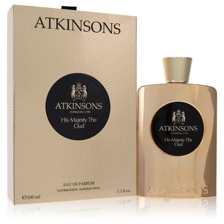 His Majesty The Oud by Atkinsons Eau De Parfum Spray 3.3 oz for Men - The Melanated's Fundamentals