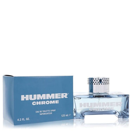 Hummer Chrome by Hummer Eau De Toilette Spray 4.2 oz for Men - The Melanated's Fundamentals