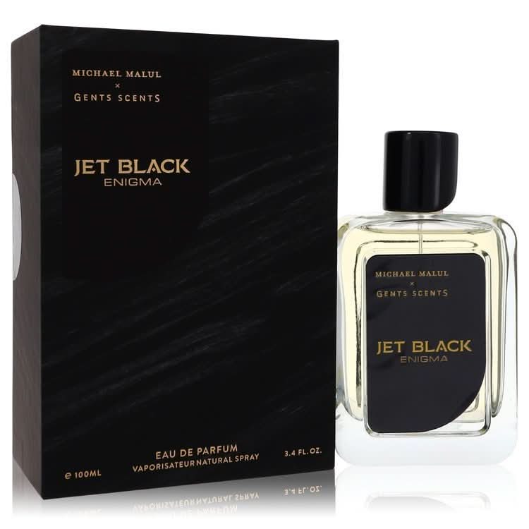 Jet Black Enigma by Michael Malul Eau De Parfum Spray 3.4 oz for Men - The Melanated's Fundamentals