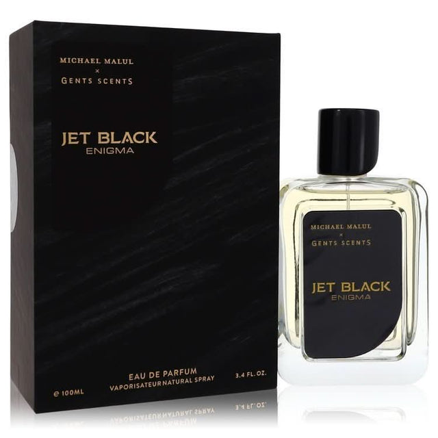 Jet Black Enigma by Michael Malul Eau De Parfum Spray 3.4 oz for Men - The Melanated's Fundamentals