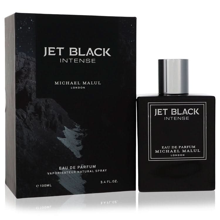Jet Black Intense by Michael Malul Eau De Parfum Spray 3.4 oz for Men - The Melanated's Fundamentals