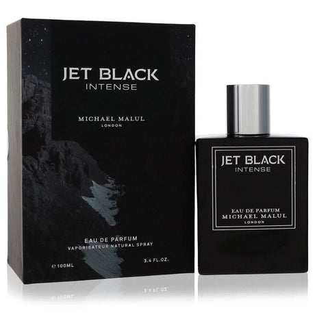 Jet Black Intense by Michael Malul Eau De Parfum Spray 3.4 oz for Men - The Melanated's Fundamentals
