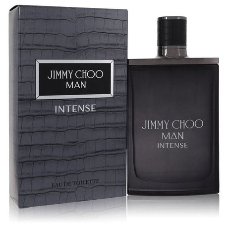 Jimmy Choo Man Intense by Jimmy Choo Eau De Toilette Spray for Men - The Melanated's Fundamentals
