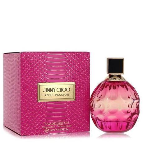 Jimmy Choo Rose Passion by Jimmy Choo Eau De Parfum Spray 3.3 oz for Women - The Melanated's Fundamentals