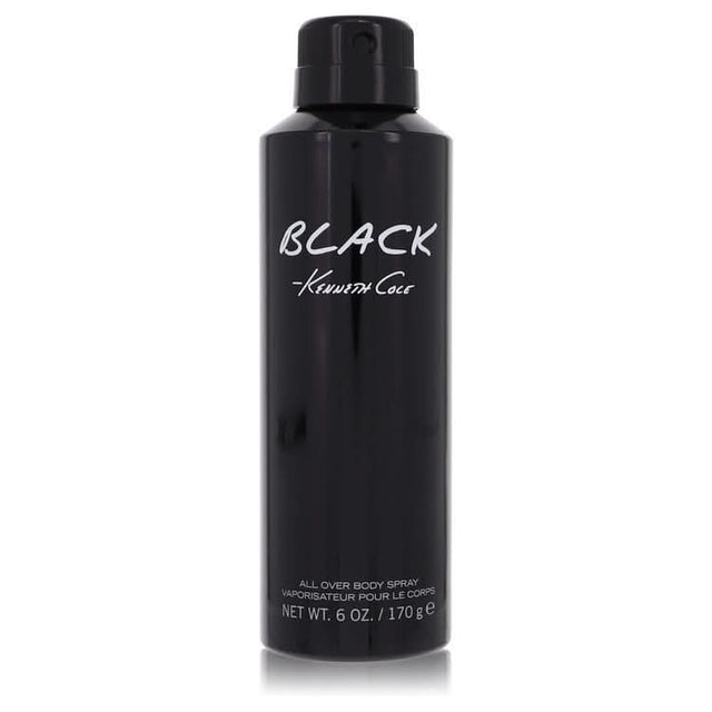 Kenneth Cole Black by Kenneth Cole Body Spray 6 oz for Men - The Melanated's Fundamentals