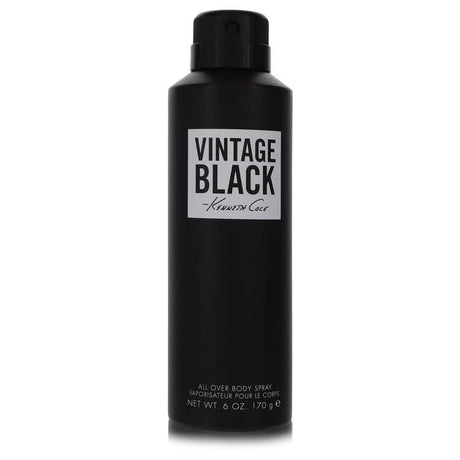 Kenneth Cole Vintage Black by Kenneth Cole Body Spray 6 oz for Men - The Melanated's Fundamentals