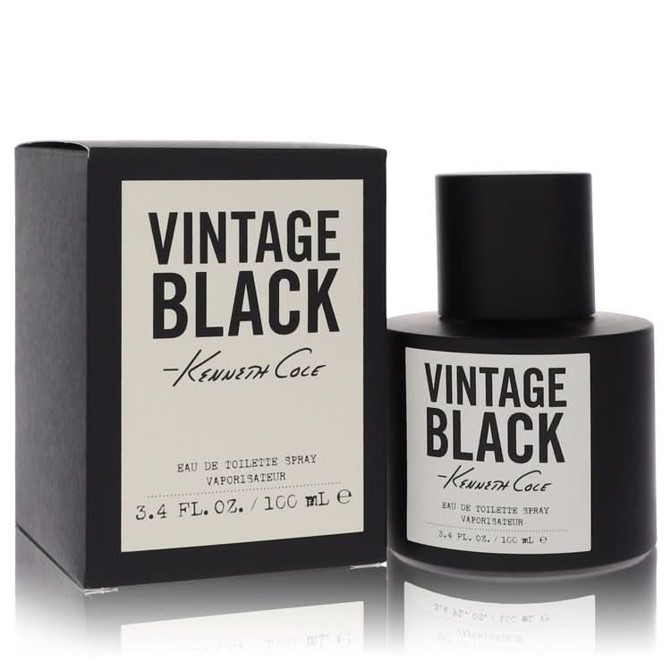 Kenneth Cole Vintage Black by Kenneth Cole Eau De Toilette Spray 3.4 oz for Men - The Melanated's Fundamentals