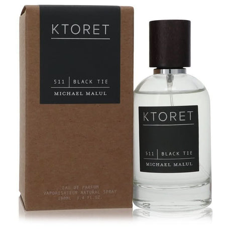 Ktoret 511 Black Tie by Michael Malul Eau De Parfum Spray 3.4 oz for Men - The Melanated's Fundamentals