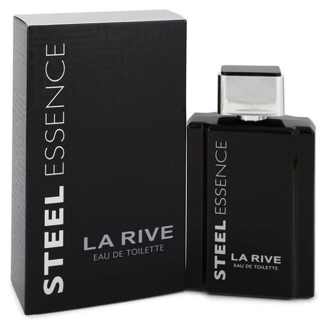 La Rive Steel Essence by La Rive Eau De Toilette Spray 3.3 oz for Men - The Melanated's Fundamentals