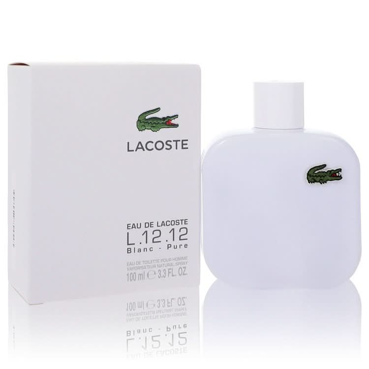 Lacoste Eau De Lacoste L.12.12 Blanc by Lacoste Eau De Toilette Spray for Men - The Melanated's Fundamentals