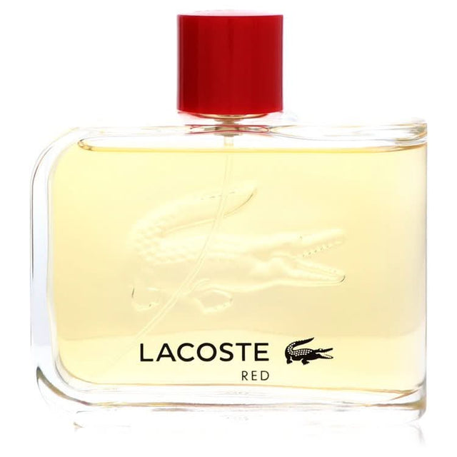 Lacoste Red Style In Play by Lacoste Eau De Toilette Spray (New Packaging Unboxed) 4.2 oz for Men - The Melanated's Fundamentals