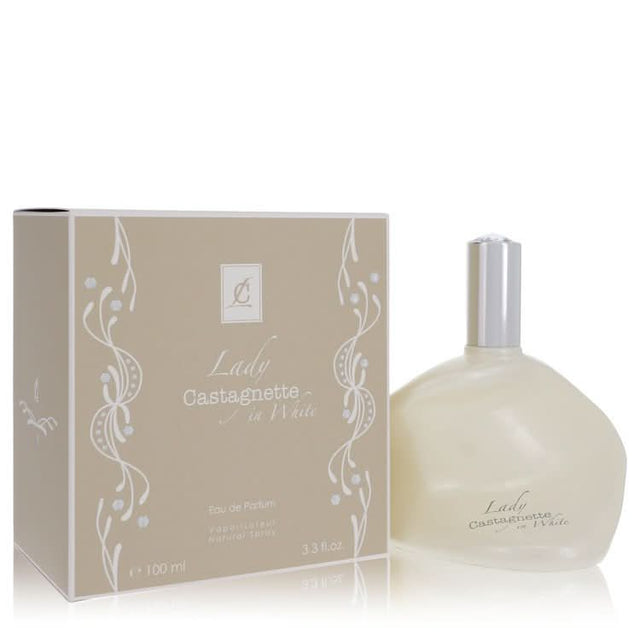 Lady Castagnette In White by Lulu Castagnette Eau De Parfum Spray 3.3 oz for Women - The Melanated's Fundamentals
