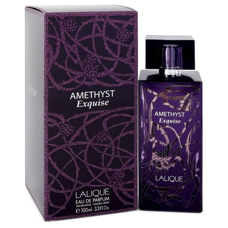 Lalique Amethyst Exquise by Lalique Eau De Parfum Spray 3.3 oz for Women - The Melanated's Fundamentals