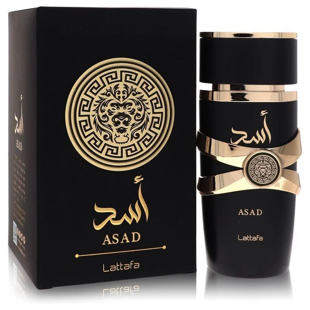 Lattafa Asad by Lattafa Eau De Parfum Spray (Unisex) 3.4 oz for Women - The Melanated's Fundamentals