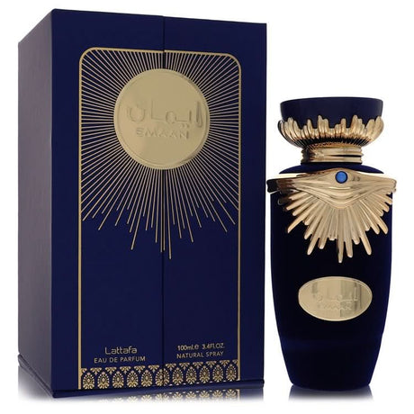 Lattafa Emaan by Lattafa Eau De Parfum Spray (Unisex) 3.4 oz for Men - The Melanated's Fundamentals
