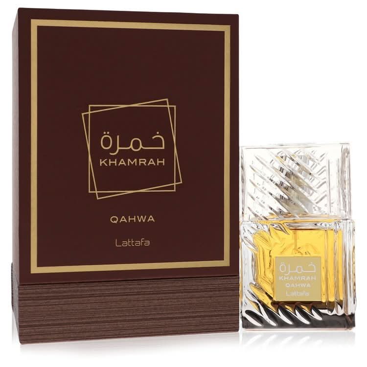 Lattafa Khamrah Qahwa by Lattafa Eau De Parfum Spray (Unisex) 3.4 oz for Men - The Melanated's Fundamentals