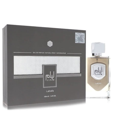 Lattafa Liam Grey by Lattafa Eau De Parfum Spray (Unisex) 3.4 oz for Men - The Melanated's Fundamentals