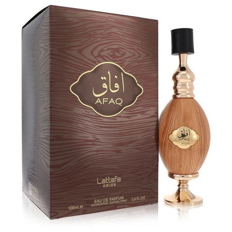 Lattafa Pride Afaq Gold by Lattafa Eau De Parfum Spray (Unisex) 3.4 oz for Women - The Melanated's Fundamentals