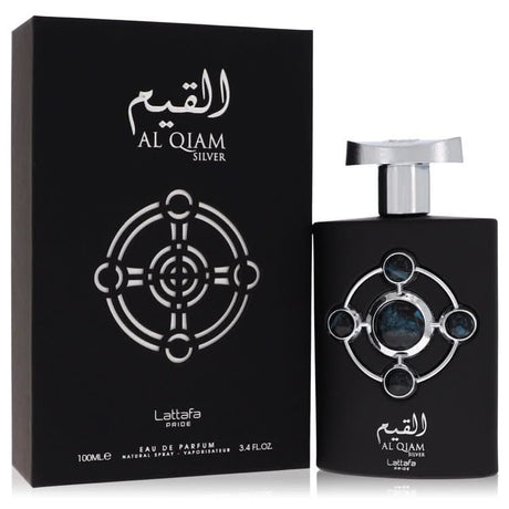 Lattafa Pride Al Qiam Silver by Lattafa Eau De Parfum Spray (Unisex) 3.4 oz for Men - The Melanated's Fundamentals
