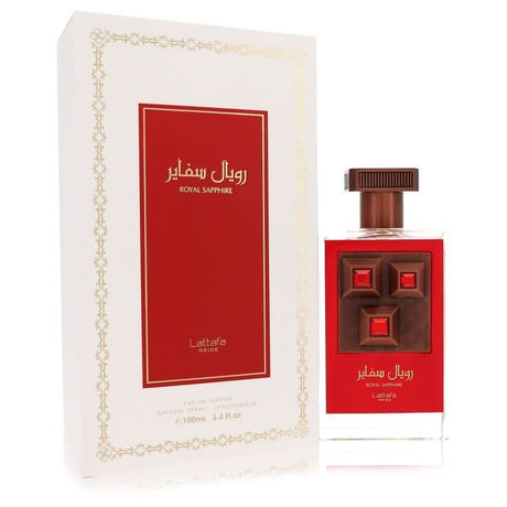 Lattafa Pride Royal Sapphire by Lattafa Eau De Parfum Spray (Unisex) 3.4 oz for Women - The Melanated's Fundamentals