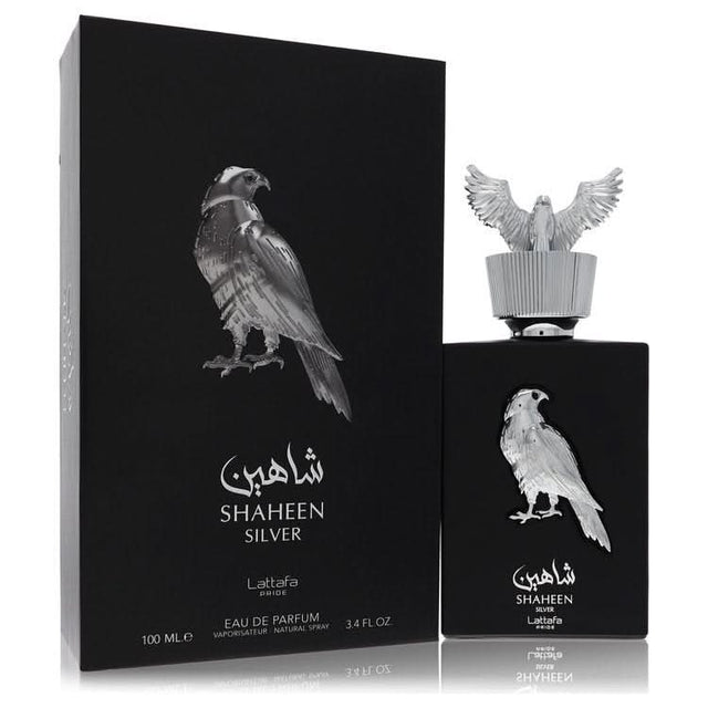 Lattafa Pride Shaheen Silver by Lattafa Eau De Parfum Spray (Unisex) 3.4 oz for Men - The Melanated's Fundamentals