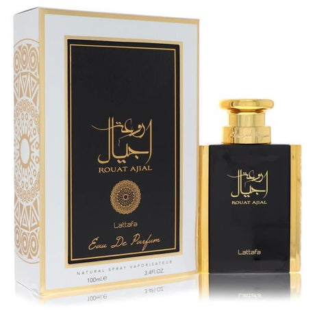 Lattafa Rouat Ajial by Lattafa Eau De Parfum Spray (Unisex) 3.4 oz for Women - The Melanated's Fundamentals