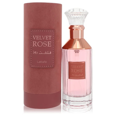 Lattafa Velvet Rose by Lattafa Eau De Parfum Spray (Unisex) 3.4 oz for Women - The Melanated's Fundamentals