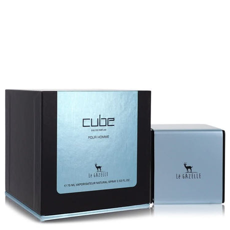 Le Gazelle Cube by Le Gazelle Eau De Parfum Spray 2.53 oz for Men - The Melanated's Fundamentals