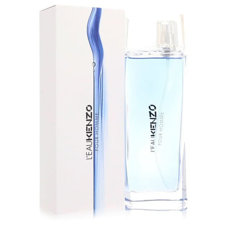 L'eau Kenzo by Kenzo Eau De Toilette Spray 3.3 oz for Men - The Melanated's Fundamentals