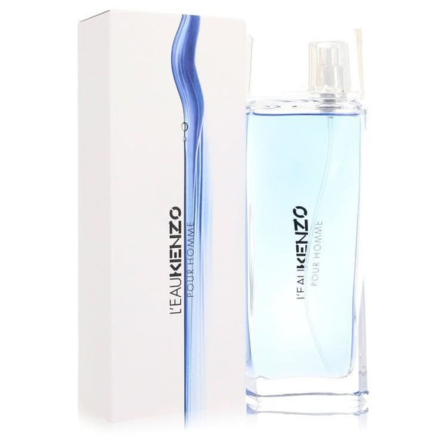 L'eau Kenzo by Kenzo Eau De Toilette Spray 3.3 oz for Men - The Melanated's Fundamentals