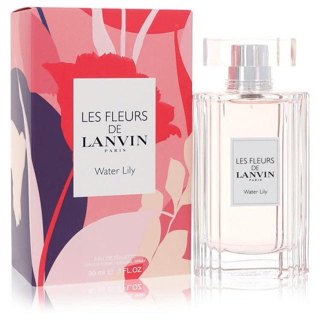 Les Fleurs De Lanvin Water Lily by Lanvin Eau De Toilette Spray 3 oz for Women - The Melanated's Fundamentals
