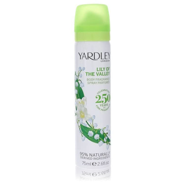 Lily of The Valley Yardley by Yardley London Body Spray 2.6 oz for Women - The Melanated's Fundamentals
