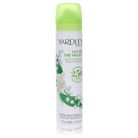 Lily of The Valley Yardley by Yardley London Body Spray 2.6 oz for Women - The Melanated's Fundamentals