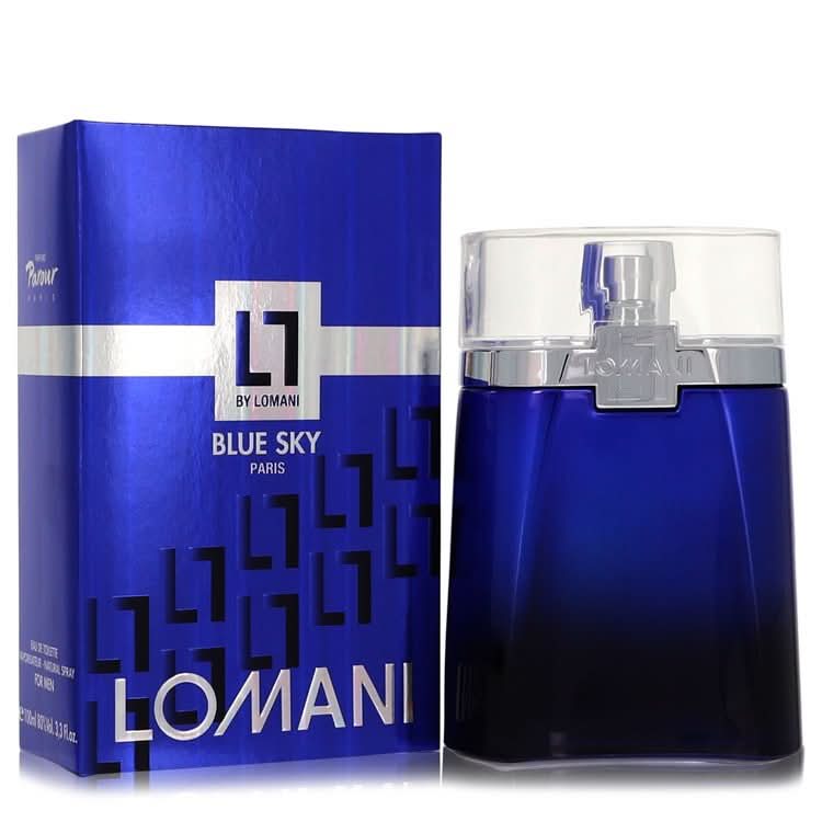 Lomani Blue Sky by Lomani Eau De Toilette Spray 3.4 oz for Men - The Melanated's Fundamentals