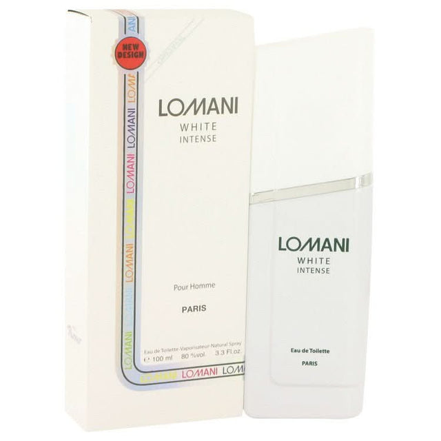Lomani White Intense by Lomani Eau De Toilette Spray 3.3 oz for Men - The Melanated's Fundamentals