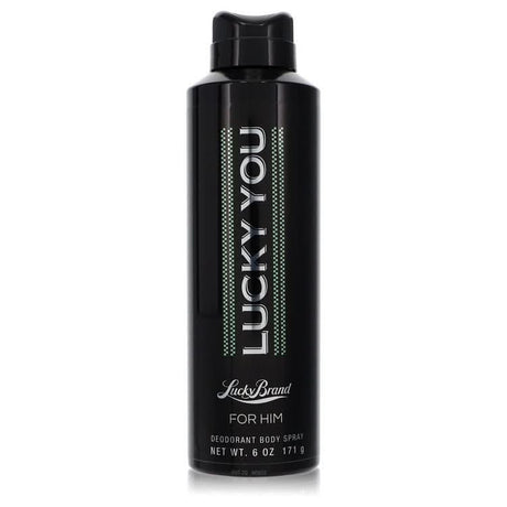 Lucky You by Liz Claiborne Deodorant Spray 6 oz for Men - The Melanated's Fundamentals
