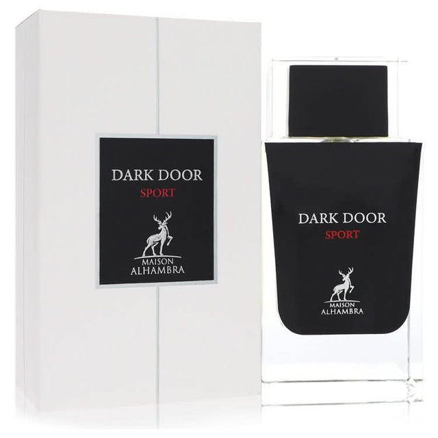 Maison Alhambra Dark Door Sport by Maison Alhambra Eau De Parfum Spray (Unisex) 3.4 oz for Men - The Melanated's Fundamentals