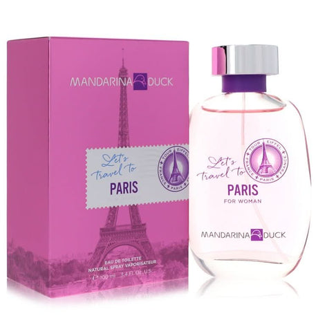 Mandarina Duck Let's Travel to Paris by Mandarina Duck Eau De Toilette Spray 3.4 oz for Women - The Melanated's Fundamentals