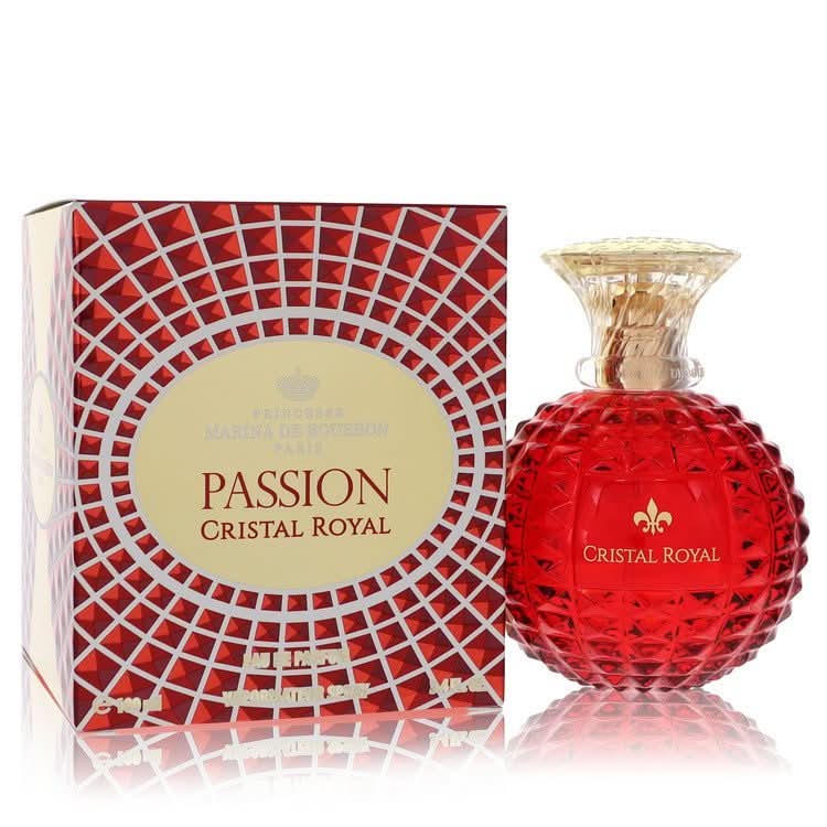 Marina De Bourbon Cristal Royal Passion by Marina De Bourbon Eau De Parfum Spray 3.4 oz for Women - The Melanated's Fundamentals