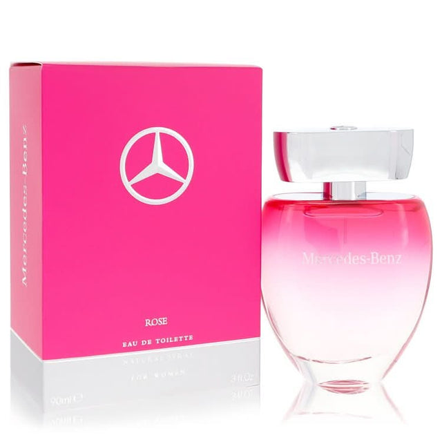 Mercedes Benz Rose by Mercedes Benz Eau De Toilette Spray 3 oz for Women - The Melanated's Fundamentals