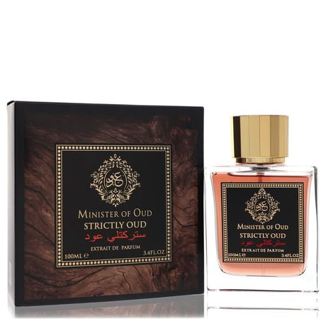 Minister Of Oud Strictly Oud by Fragrance World Extrait De Parfum Spray 3.4 oz for Men - The Melanated's Fundamentals