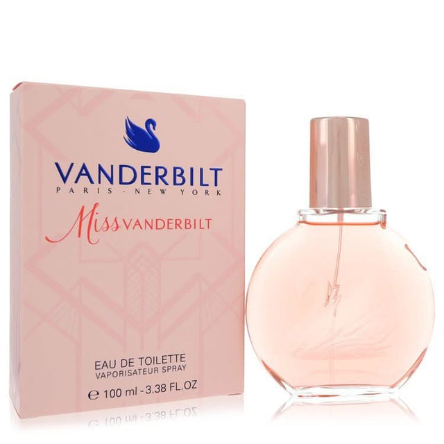 Miss Vanderbilt by Gloria Vanderbilt Eau De Toilette Spray 3.3 oz for Women - The Melanated's Fundamentals