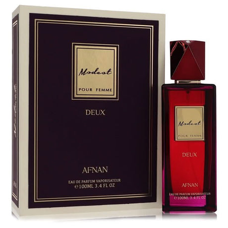 Modest Pour Femme Deux by Afnan Eau De Parfum Spray 3.4 oz for Women - The Melanated's Fundamentals
