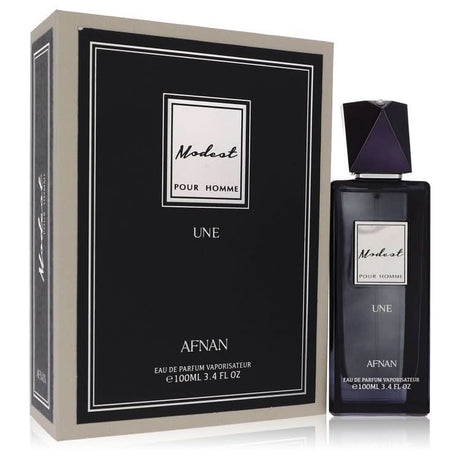 Modest Pour Homme Une by Afnan Eau De Parfum Spray 3.4 oz for Men - The Melanated's Fundamentals