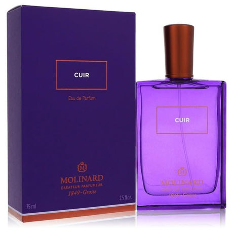 Molinard Cuir by Molinard Eau De Parfum Spray (Unisex) 2.5 oz for Women - The Melanated's Fundamentals