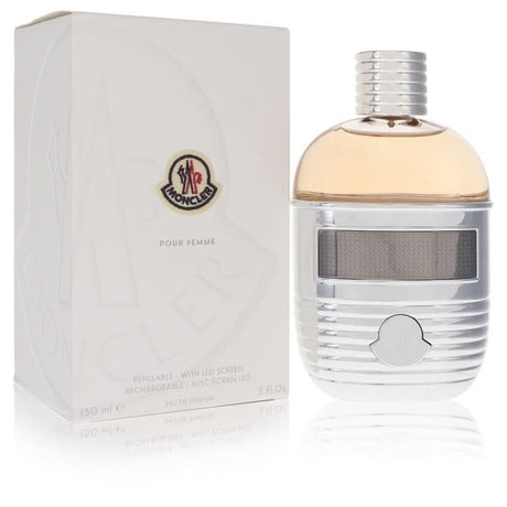 Moncler by Moncler Eau De Parfum Spray (Refillable + LED Screen) 5 oz for Women - The Melanated's Fundamentals