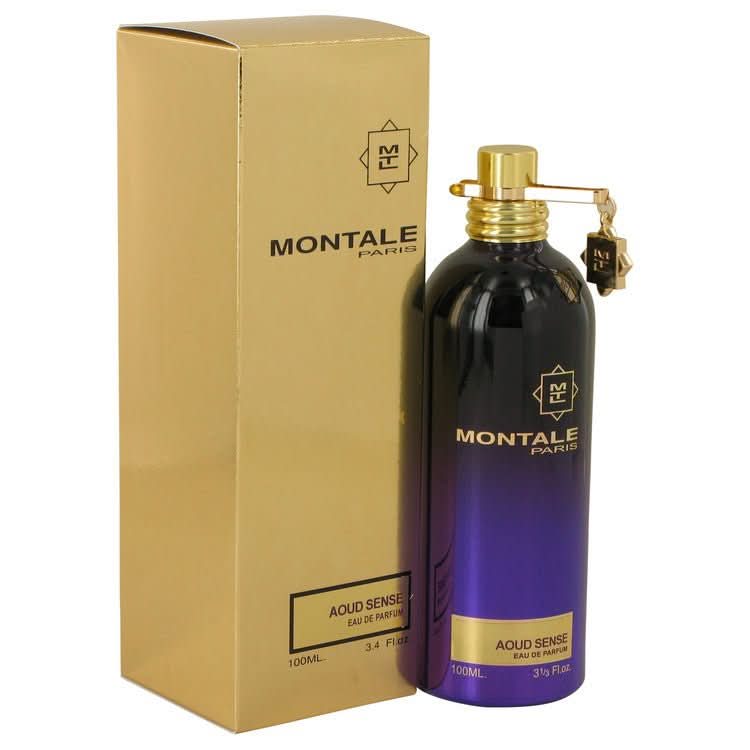 Montale Aoud Sense by Montale Eau De Parfum Spray (Unisex) 3.4 oz for Women - The Melanated's Fundamentals