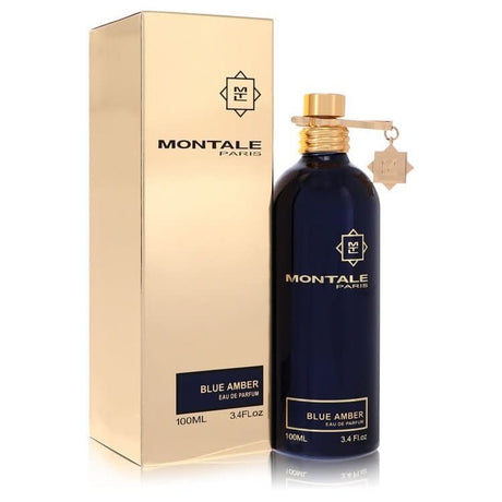 Montale Blue Amber by Montale Eau De Parfum Spray (Unisex) 3.4 oz for Women - The Melanated's Fundamentals