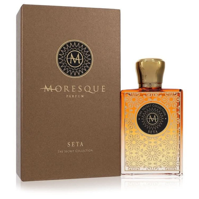 Moresque Seta Secret Collection by Moresque Eau De Parfum Spray 2.5 oz for Men - The Melanated's Fundamentals